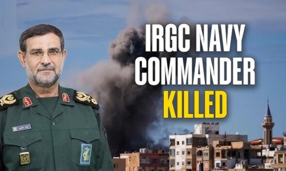 Israeli Strike Kills Iran's Navy Commander Alireza Tangsiri