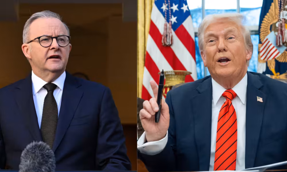 Trump praises Albanese in call over Iranian women footballers