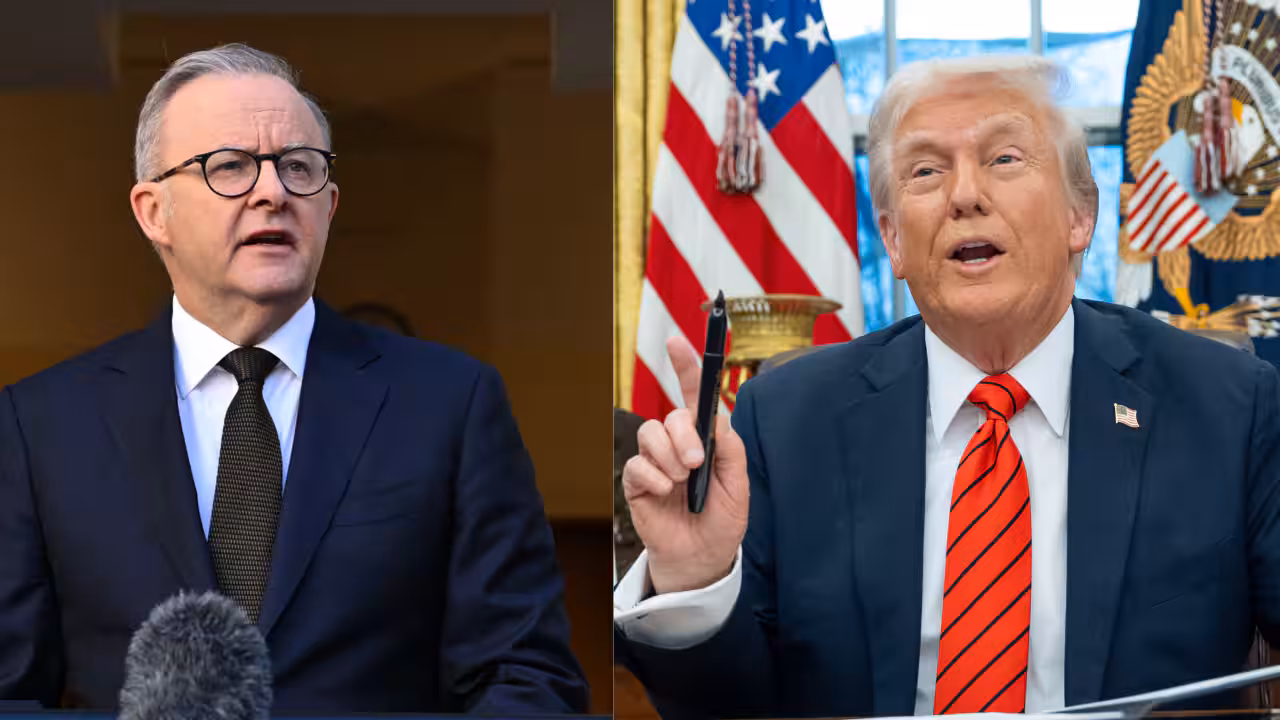 Trump praises Albanese in call over Iranian women footballers