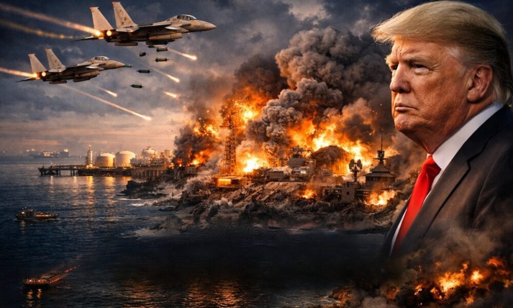 Trump Announces U.S. forces Totally Obliterated of Iran's Kharg Island