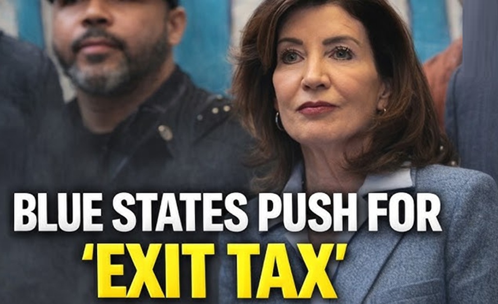 Blue States exit tax