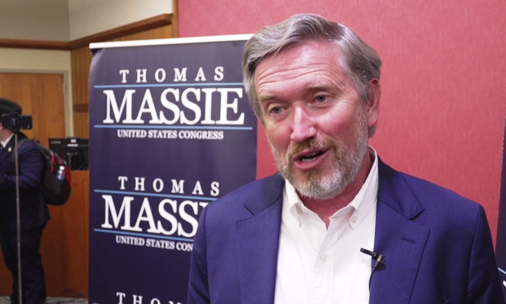 Thomas Massie prepares to face MEGA primary voters.
