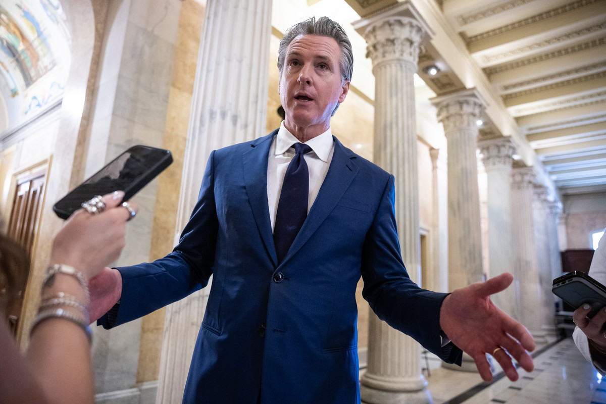 Gavin Newsom Issues100% Tax Threat