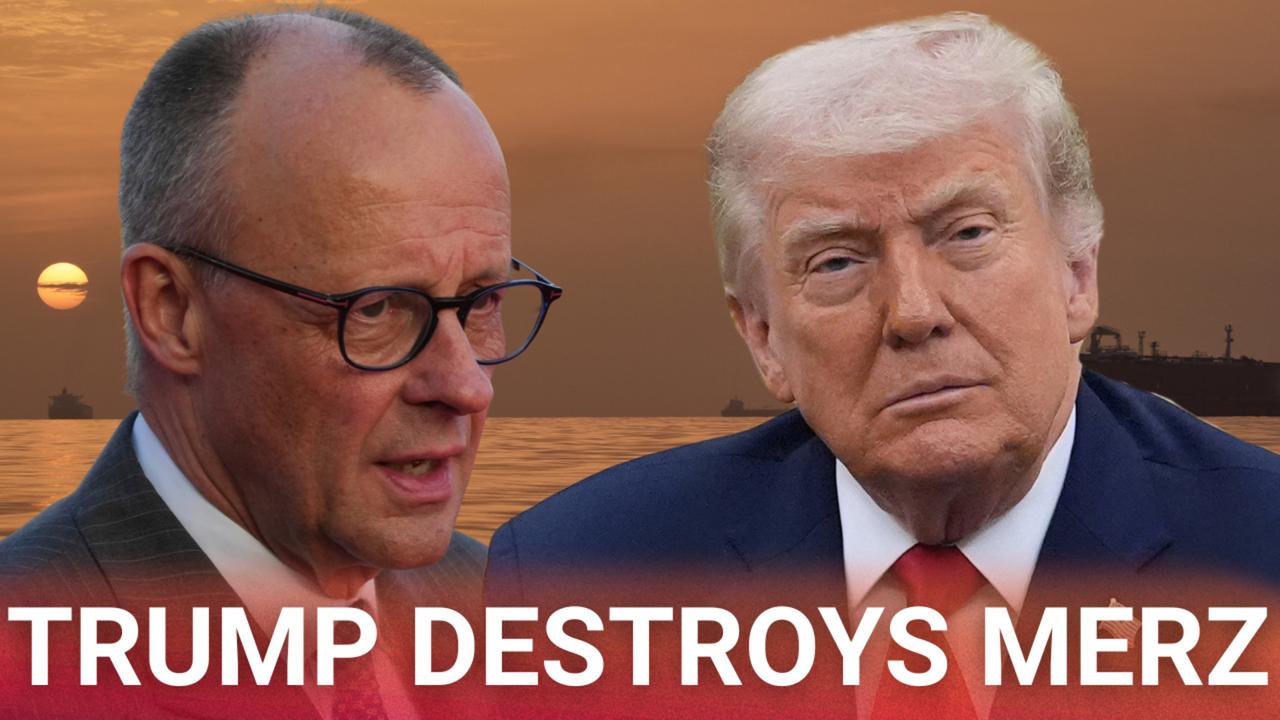 Trump and Merz Clash