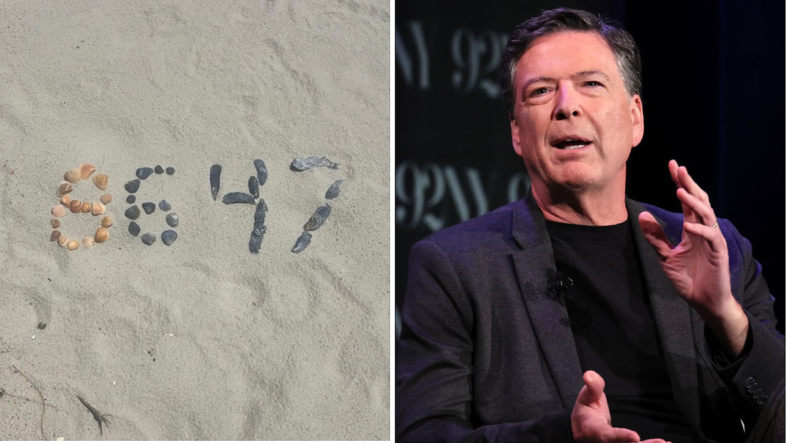 James Comey Slammed Over Alleged Threat in Seashell Post