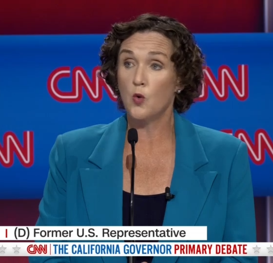 California Governor Hopeful Katie Porter Admits Democrats Need Illegal Immigrants