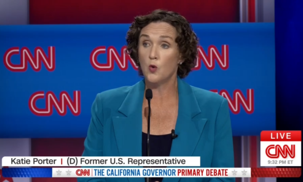 California Governor Hopeful Katie Porter Admits Democrats Need Illegal Immigrants