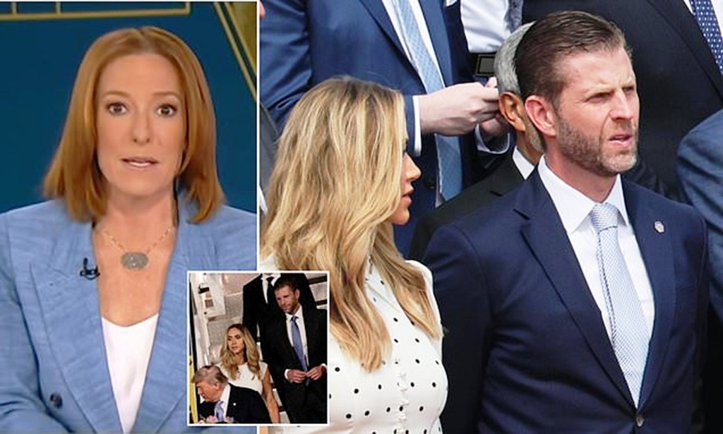 Eric Trump Vows to Sue Jen Psaki