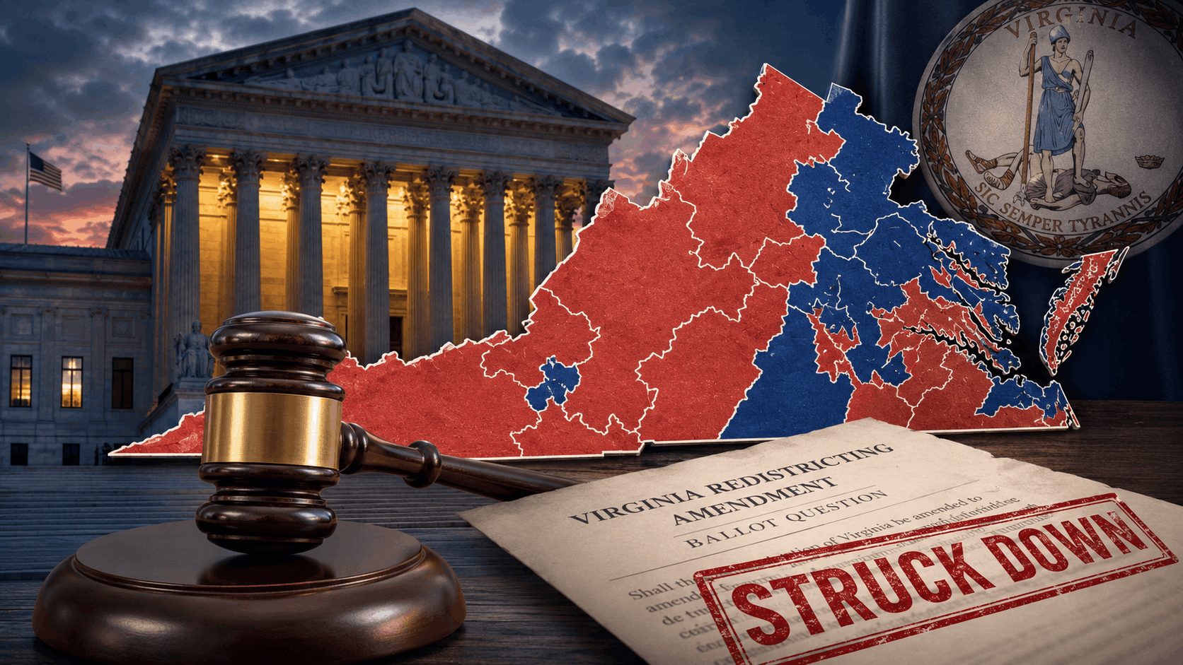 virginia supreme court ruling on redistricting