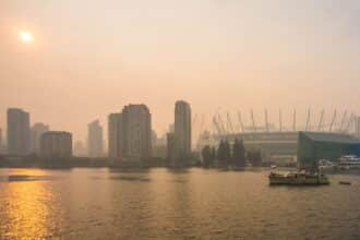 Vancouver Blanketed With Haze