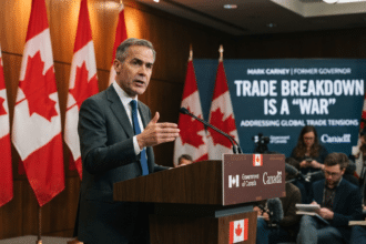 Carney's Calls Trade Breakdown a War