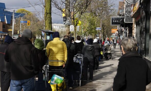 Food Bank Lines Surge in Canada