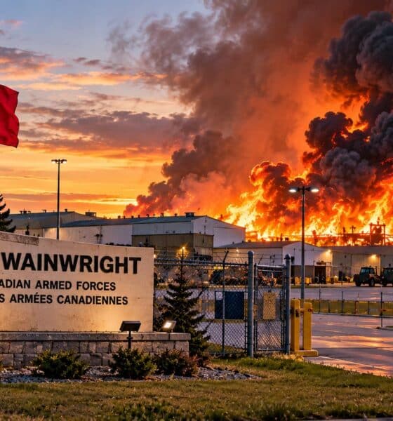 CFB Wainwright Explosion