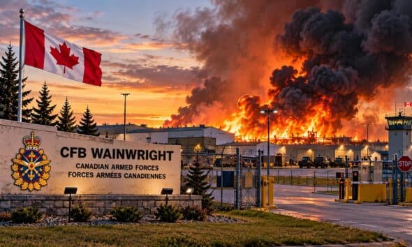 CFB Wainwright Explosion